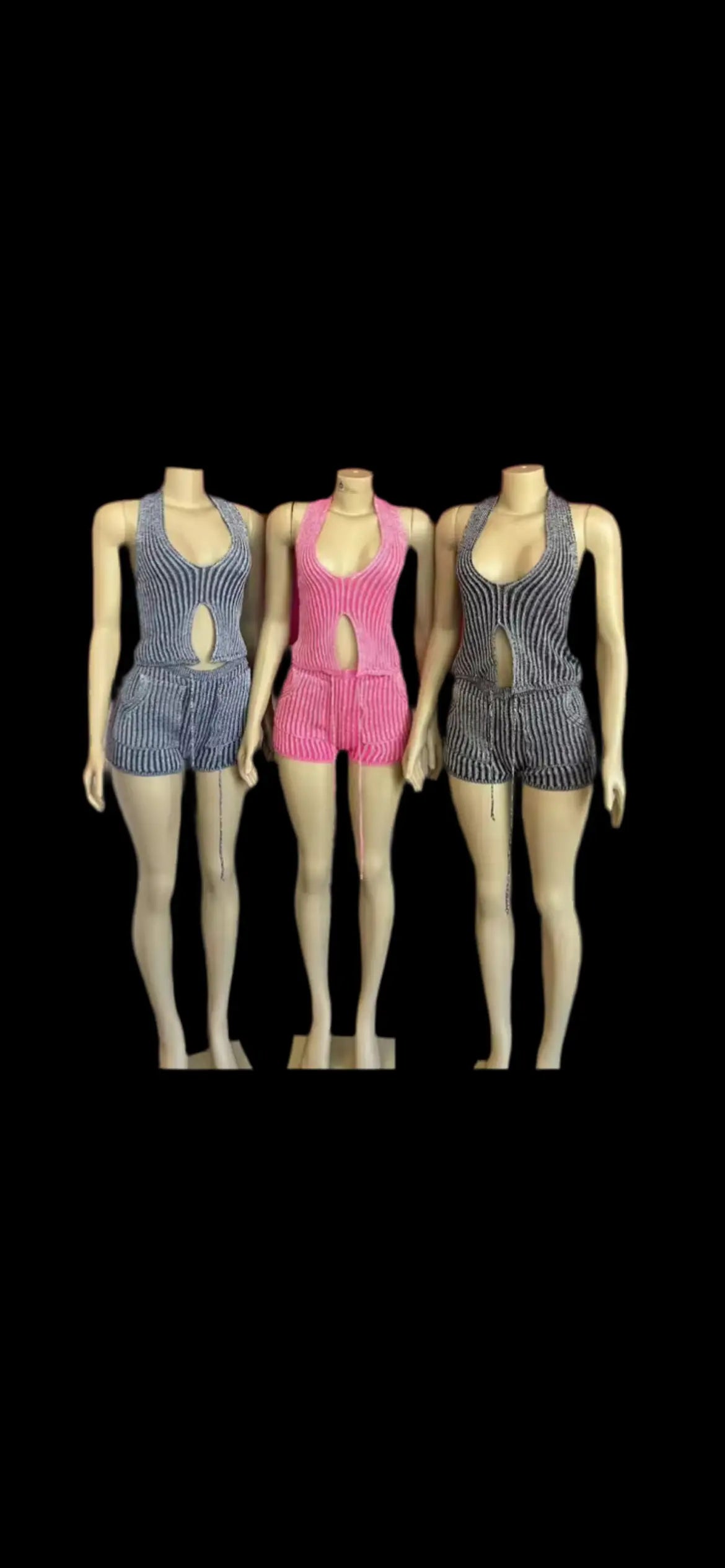 Casual Vest Shorts Suit