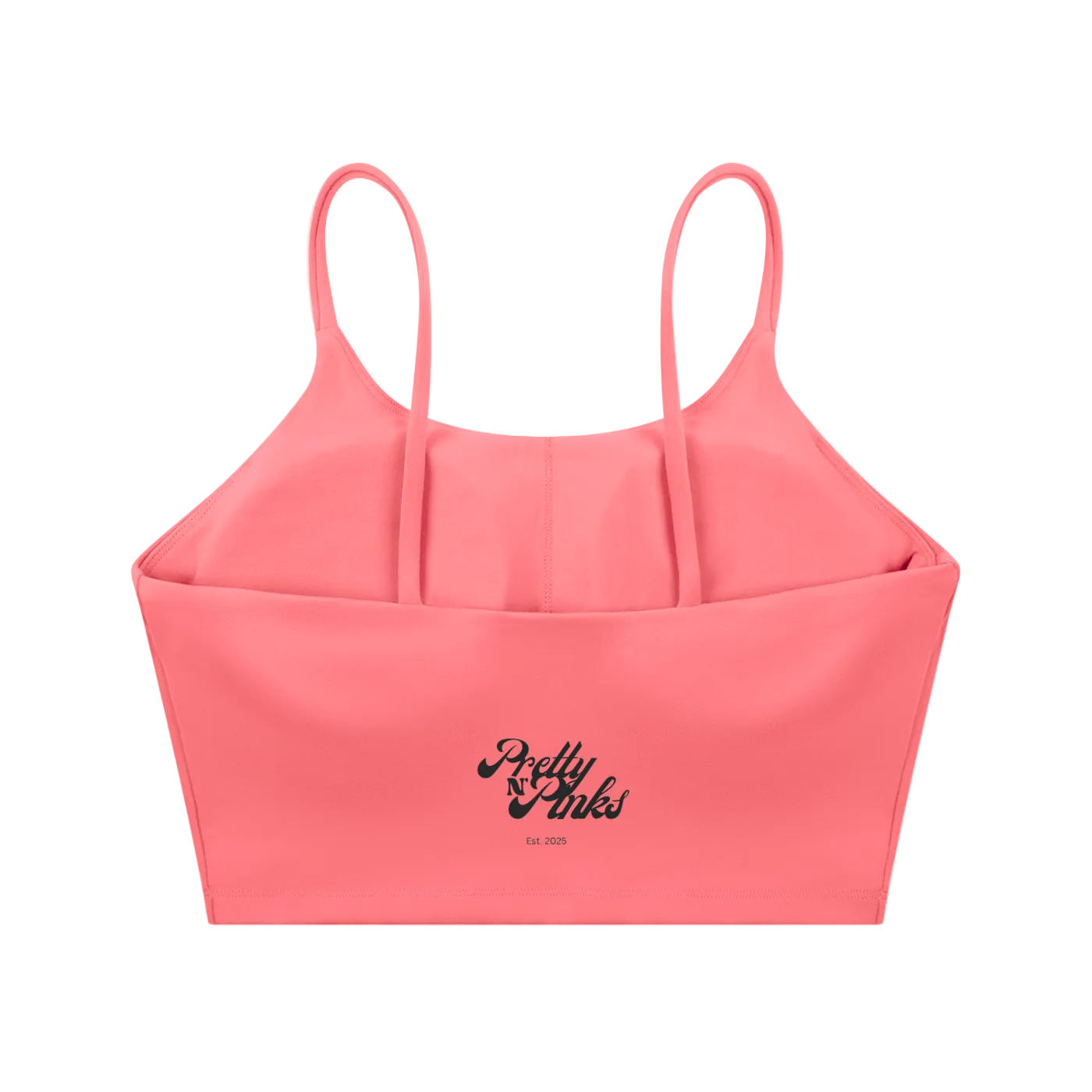 Pink Sunset Spaghetti Yoga Top