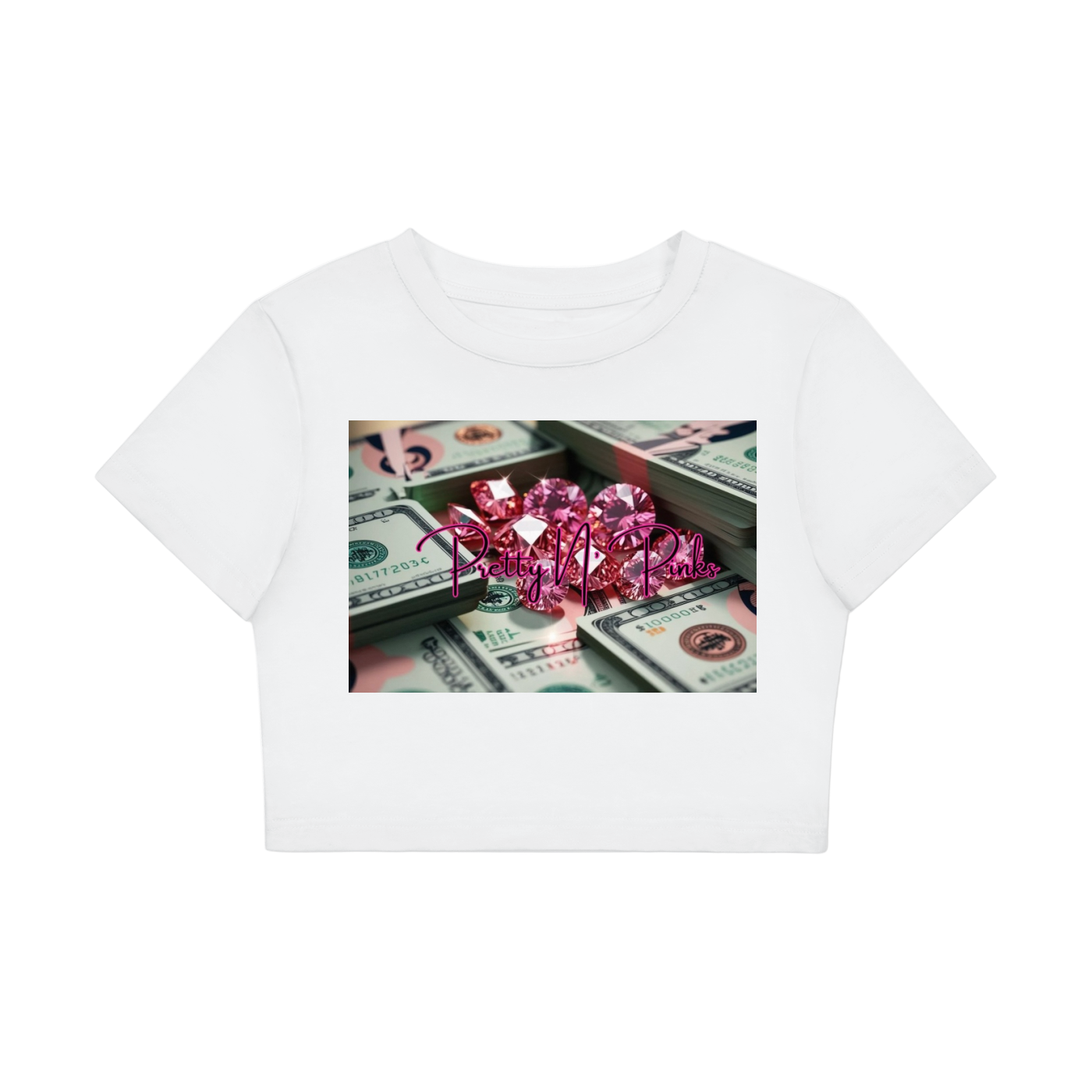 Crop Top Branded Shirt
