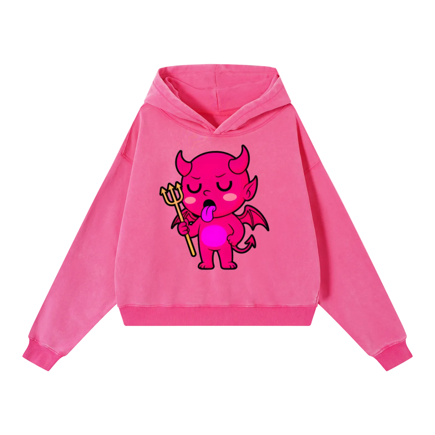 Spoiled Pink Devil Hoodie