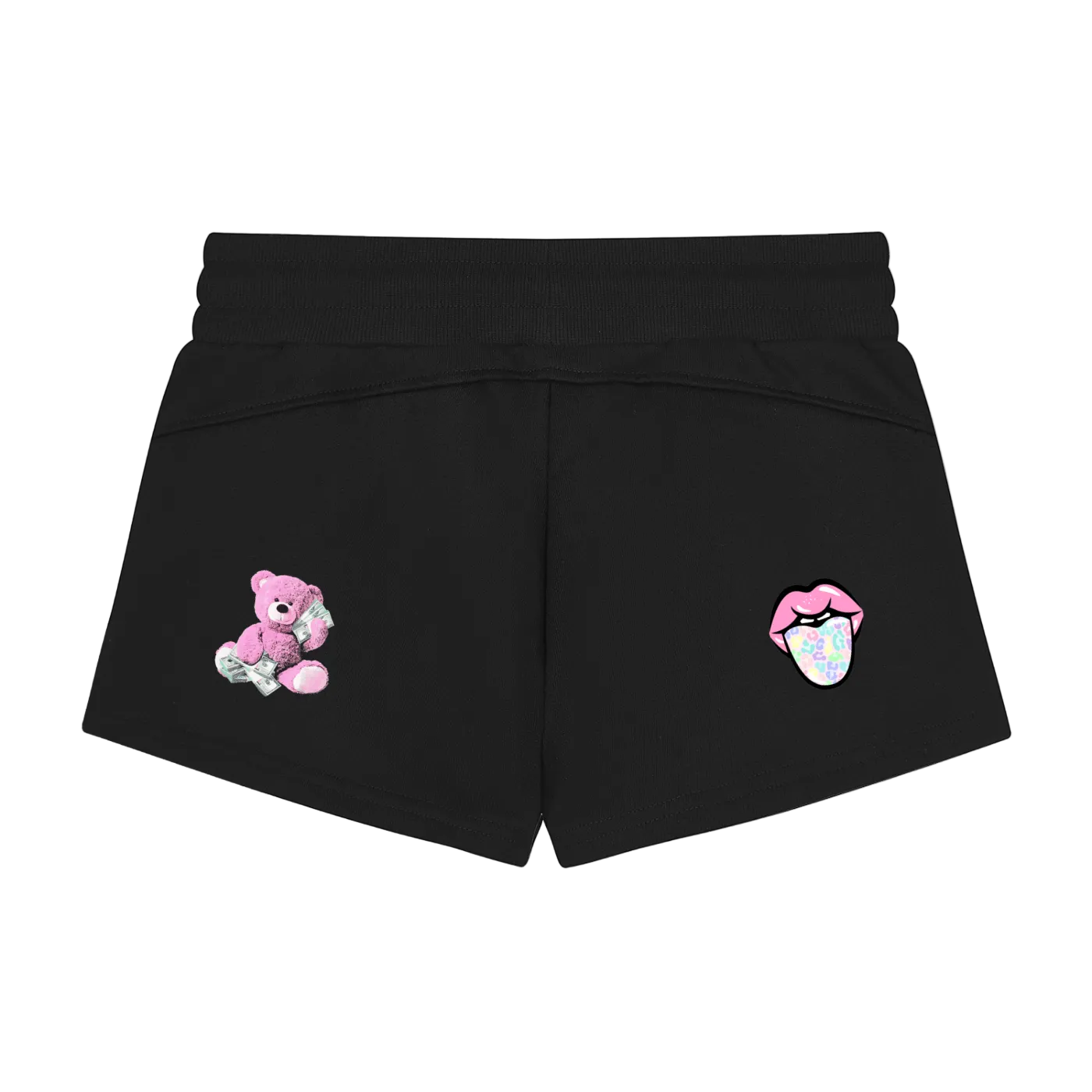Fleece Pink Members Shorts