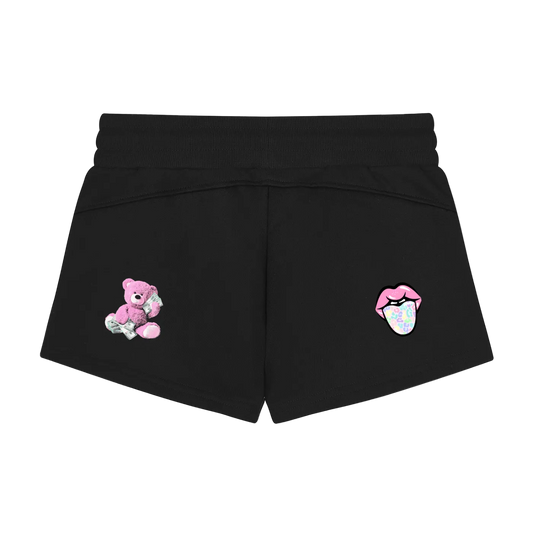 Fleece Pink Members Shorts