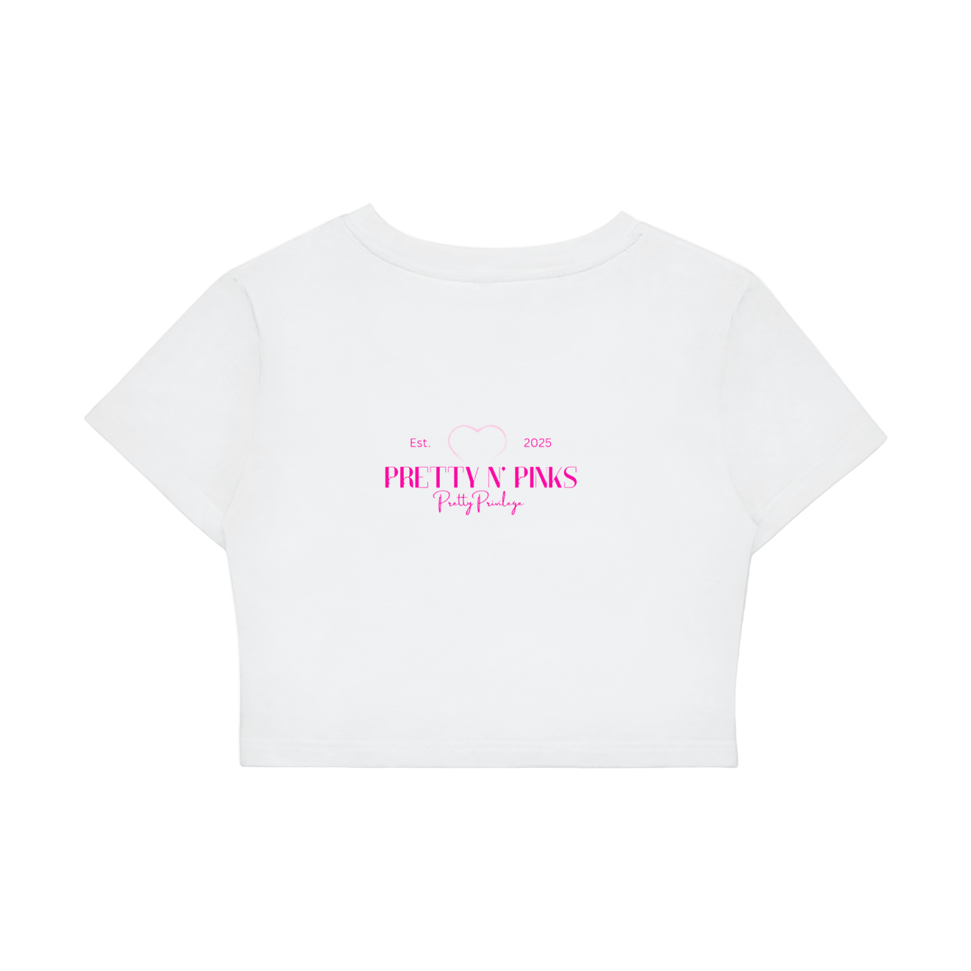 Crop Top Branded Shirt