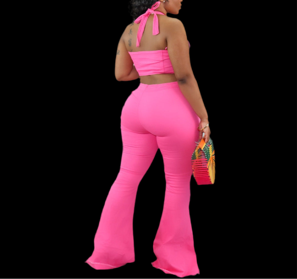 Two Piece Bell Bottom Set