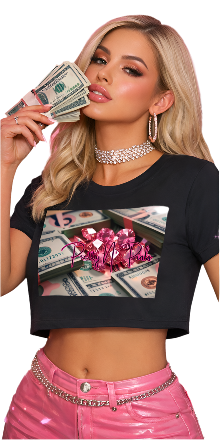 Crop Top Branded Shirt