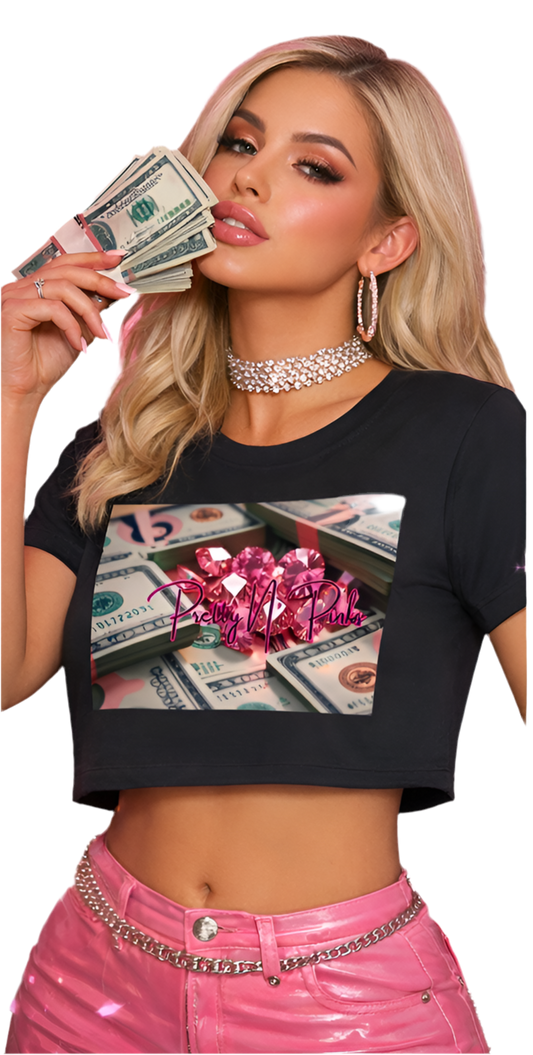 Crop Top Branded Shirt