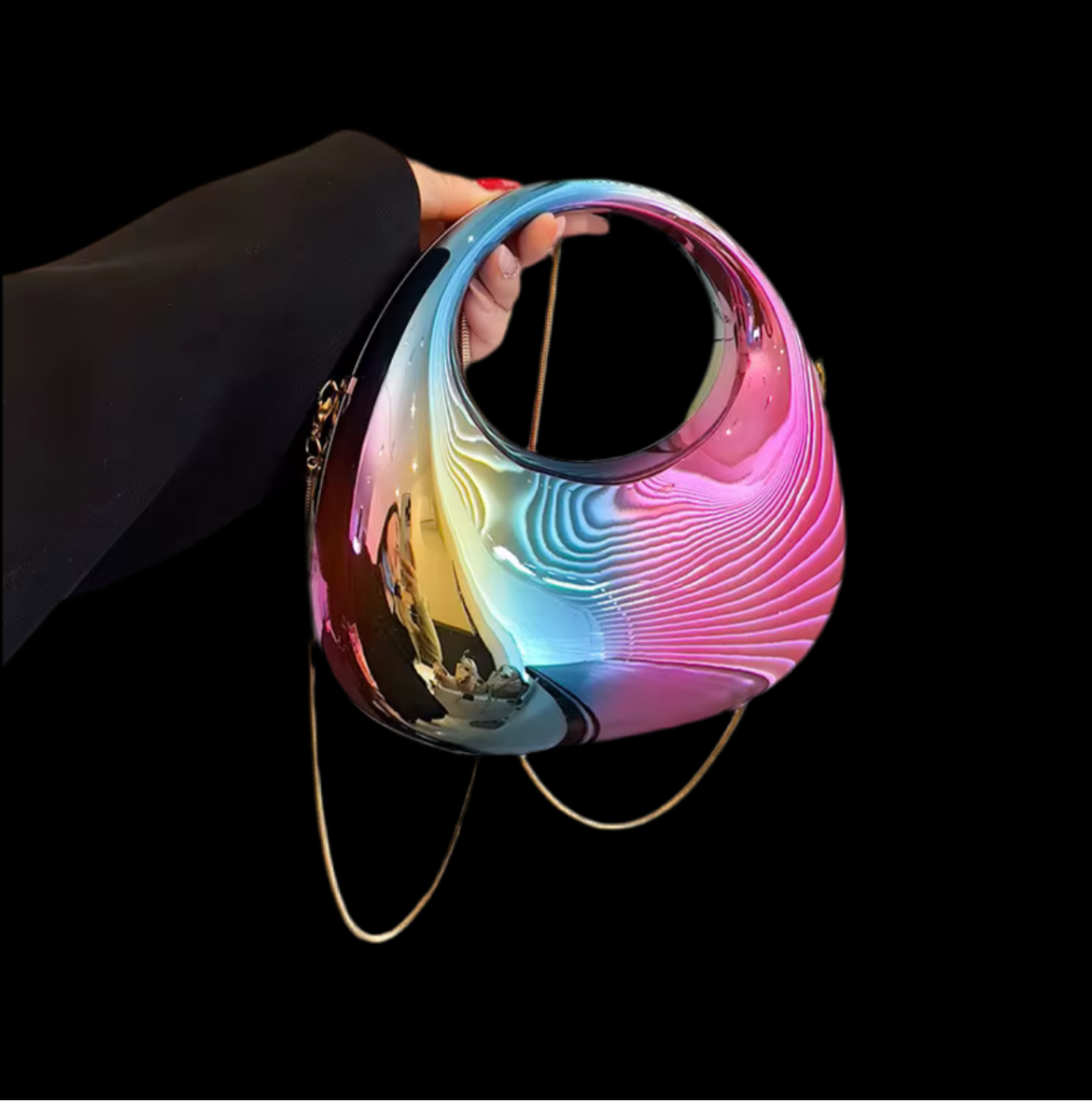 Small Handbag w/Chain