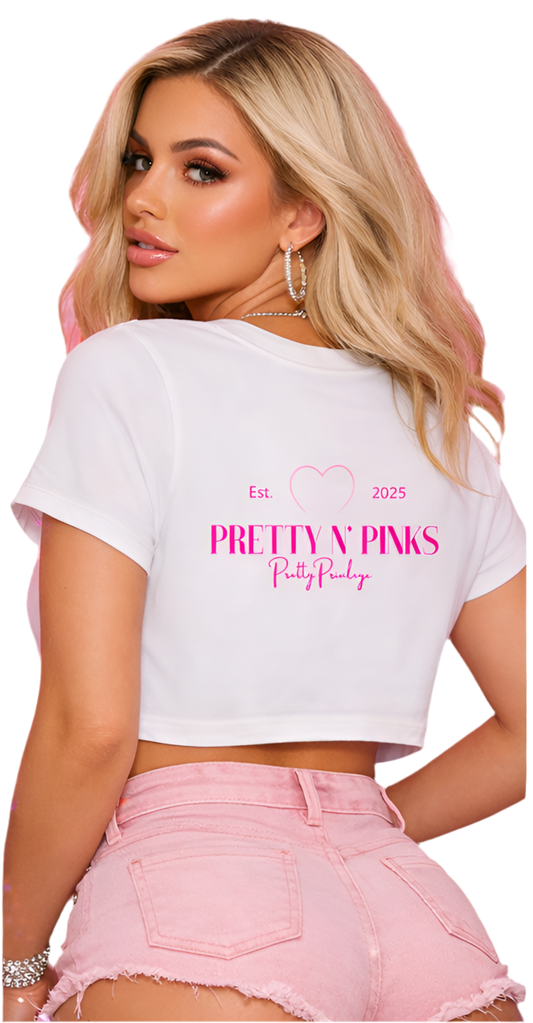 Crop Top Branded Shirt