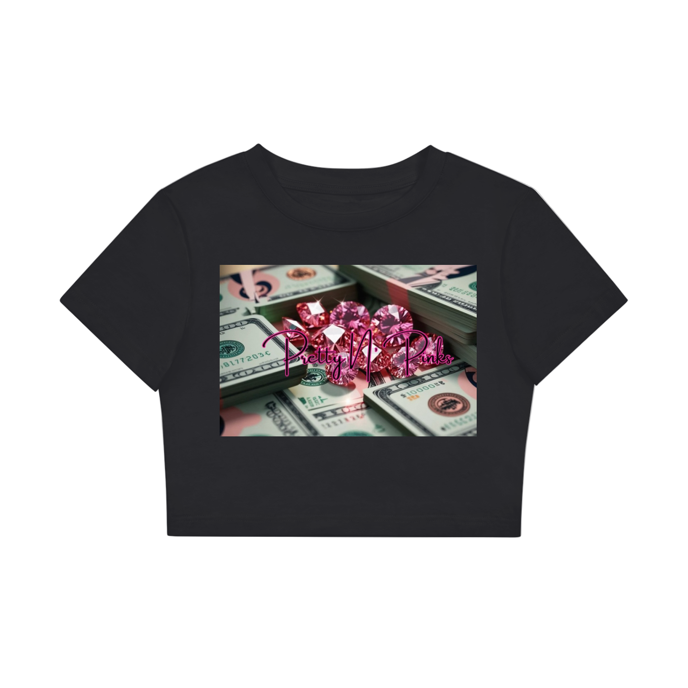 Crop Top Branded Shirt