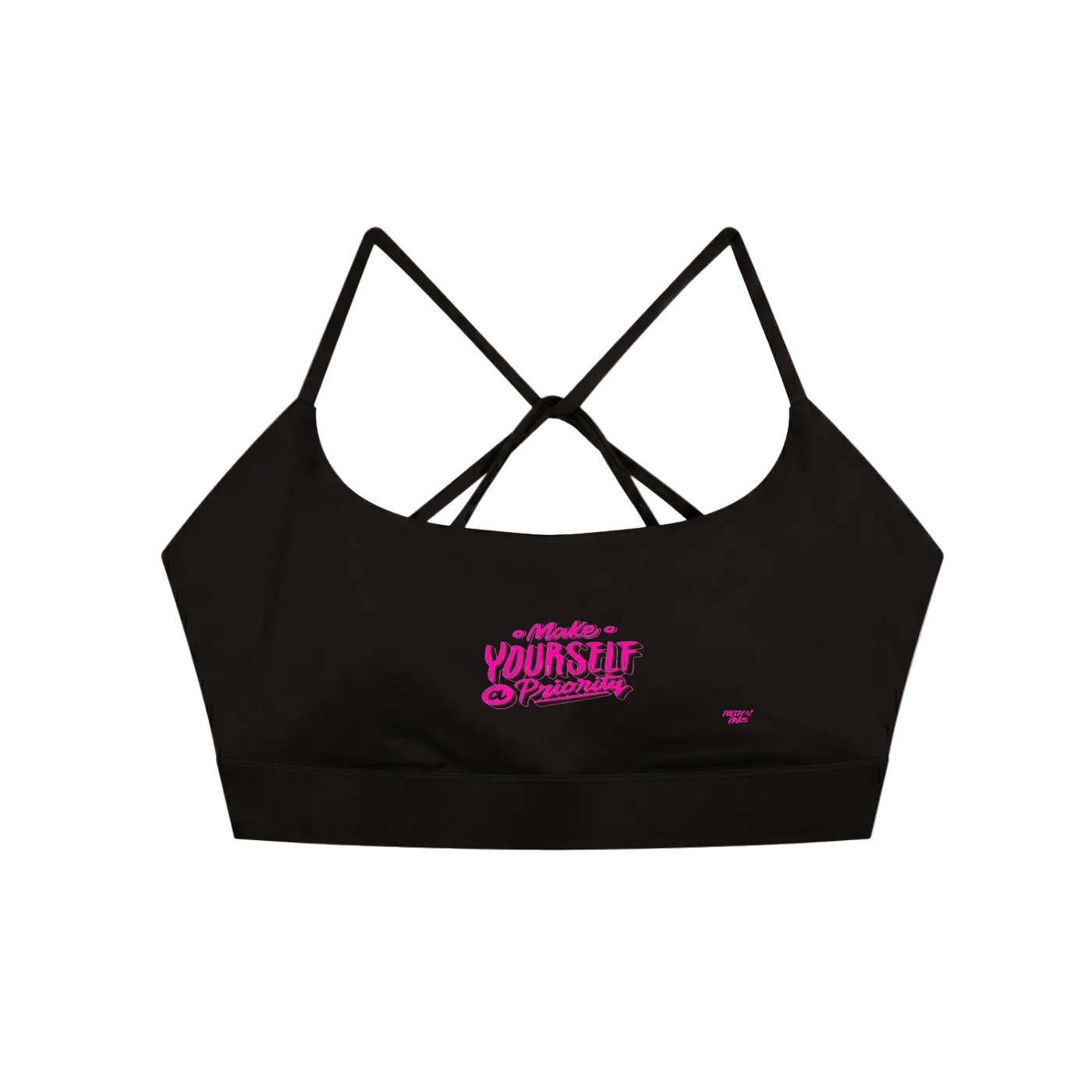 Criss Cross Yoga Bra
