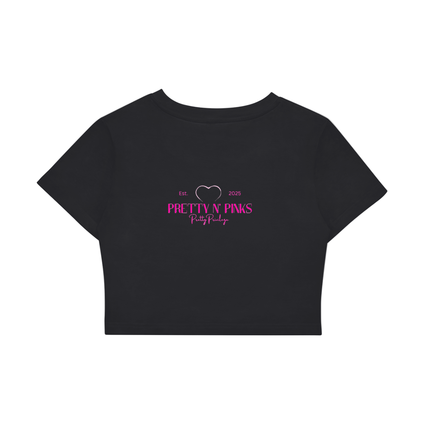 Crop Top Branded Shirt