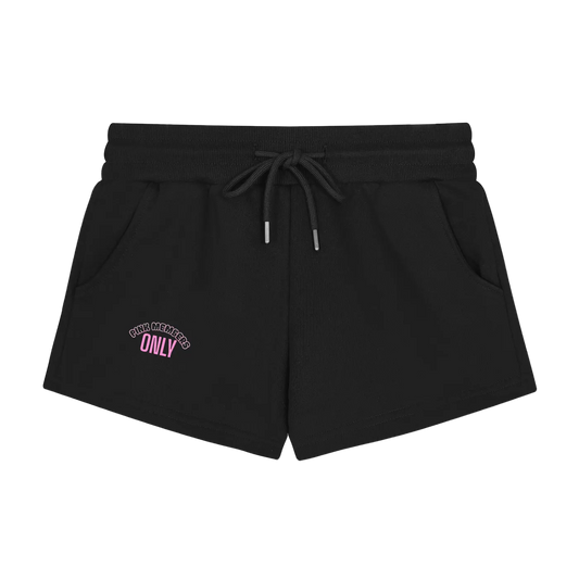 Fleece Pink Members Shorts